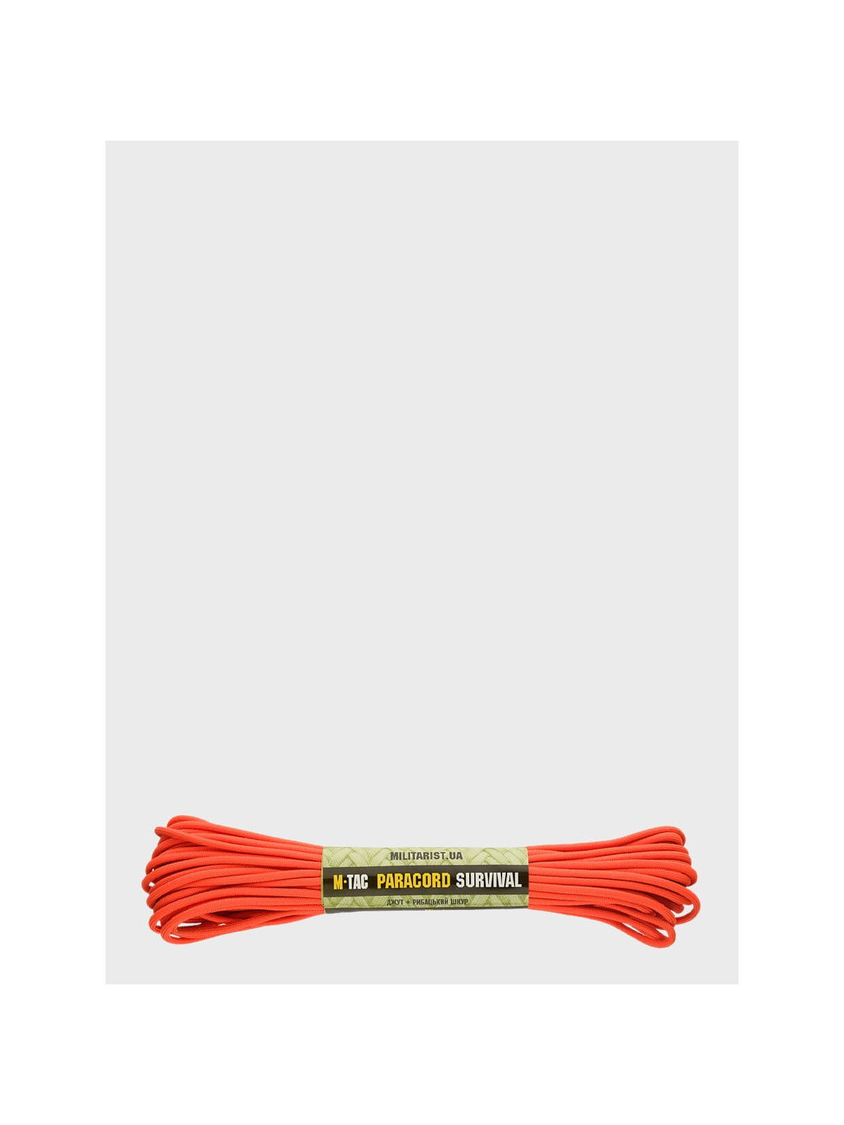 M-TAC LINKA PARACORD SURVIVAL 15M POMARAŃCZOWA