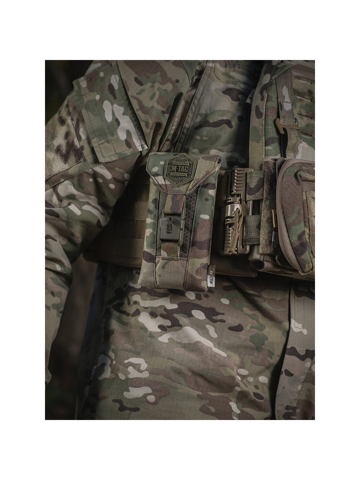 M-TAC ETUI NA TELEFON SMARTFON ELITE LARGE HEX MULTICAM