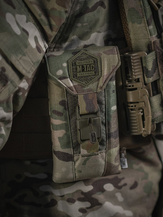 M-TAC ETUI NA TELEFON SMARTFON ELITE LARGE HEX MULTICAM