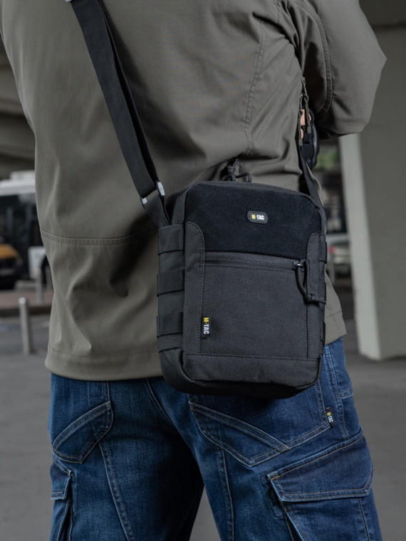 M-TAC Torba na Ramię Satellite Bag Gen.II Czarna
