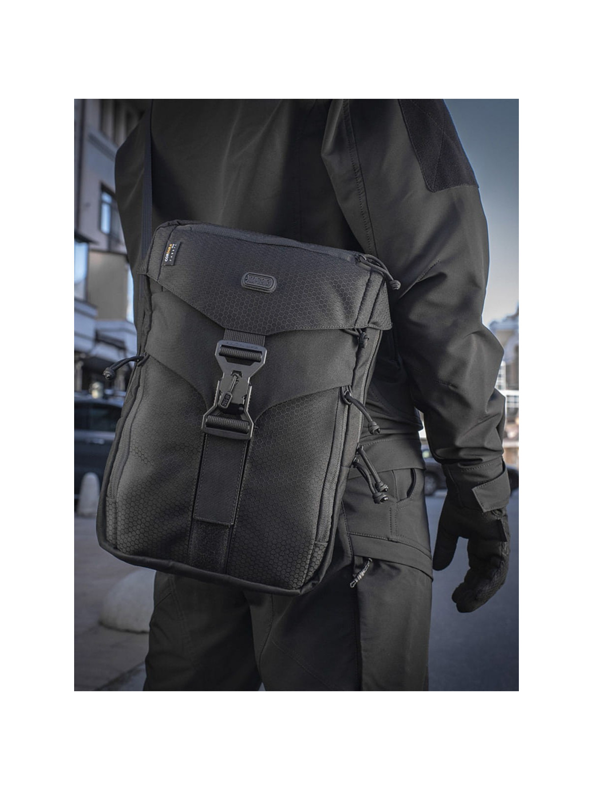 M-TAC SASZETKA NA RAMIĘ TORBA MAGNET XL BAG ELITE HEX CZARNA