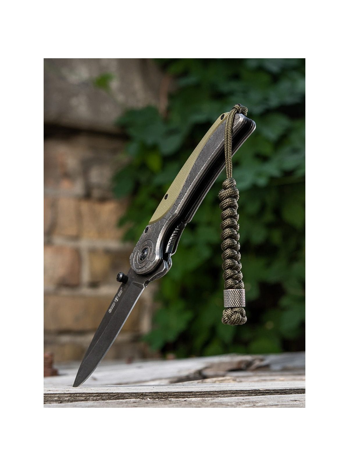 M-TAC Brelok Paracord Zawieszka Viper Stainless Steel Oliwkowy