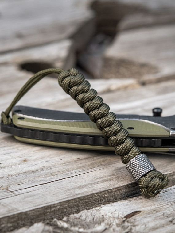 M-TAC Brelok Paracord Zawieszka Viper Stainless Steel Oliwkowy