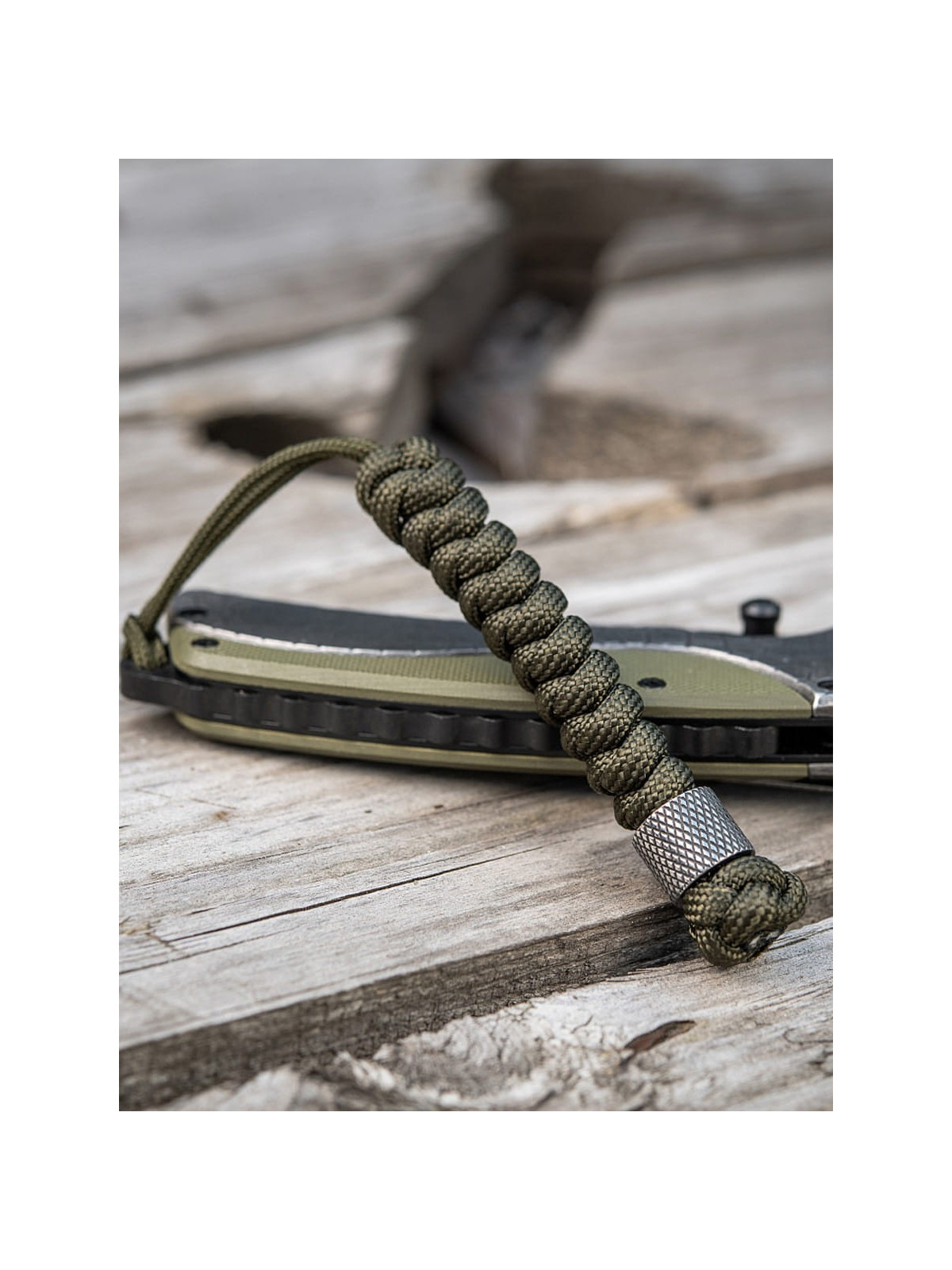 M-TAC Brelok Paracord Zawieszka Viper Stainless Steel Oliwkowy