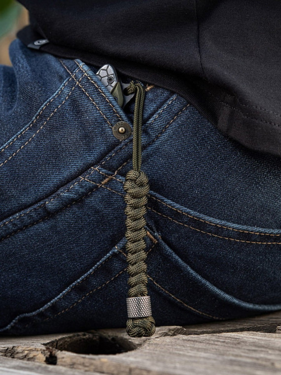 M-TAC Brelok Paracord Zawieszka Viper Stainless Steel Oliwkowy