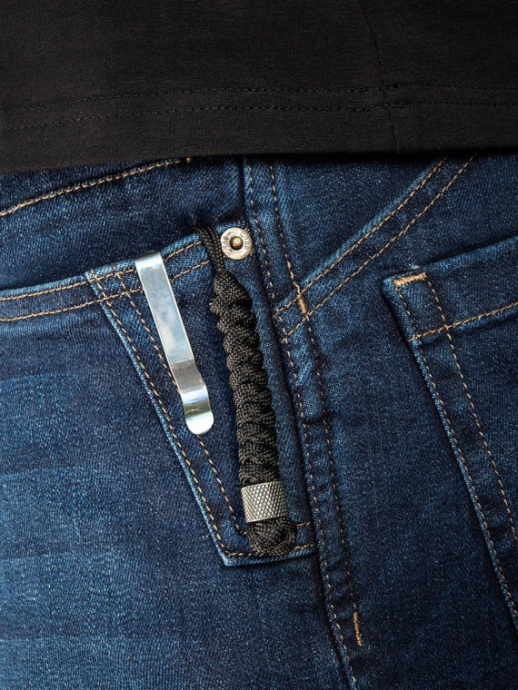 M-TAC Brelok Paracord Zawieszka Viper Stainless Steel Czarny