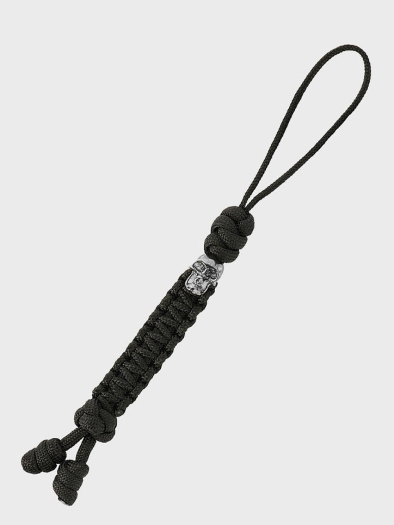 M-TAC Brelok Paracord Zawieszka Loopy Snake Skull Czarny