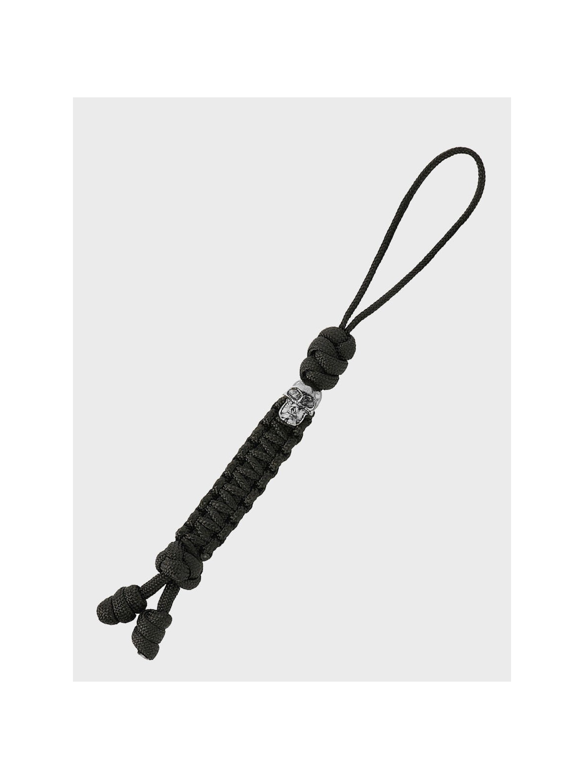 M-TAC Brelok Paracord Zawieszka Loopy Snake Skull Czarny
