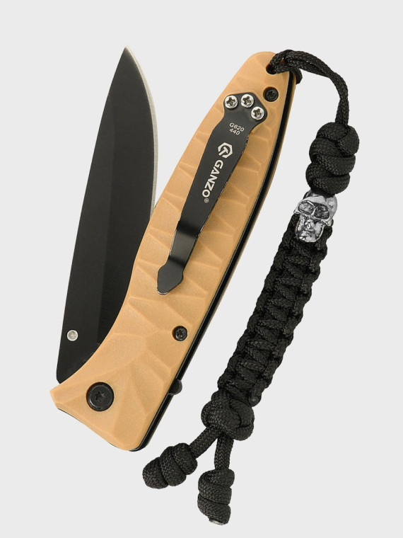 M-TAC Brelok Paracord Zawieszka Loopy Snake Skull Czarny