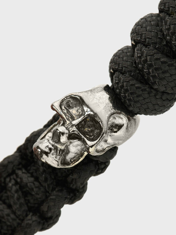 M-TAC Brelok Paracord Zawieszka Loopy Snake Skull Czarny