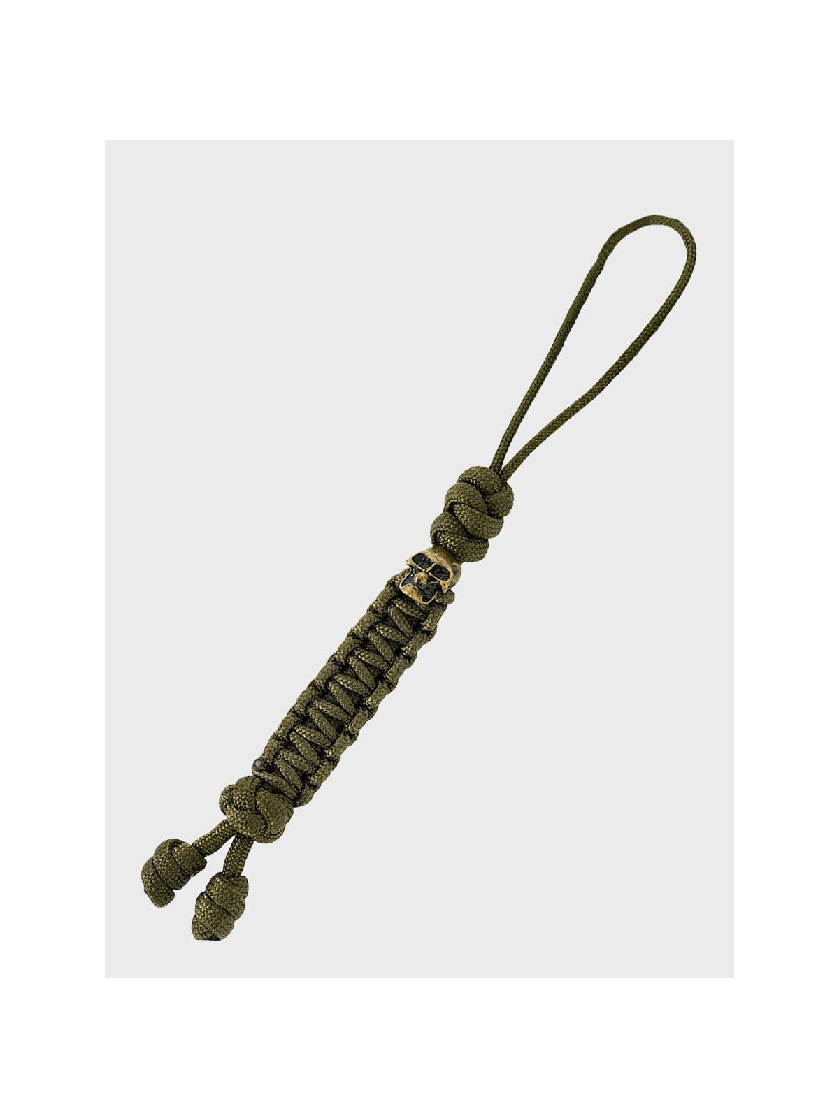 M-TAC Brelok Paracord Zawieszka Loopy Snake Skull Oliwkowy
