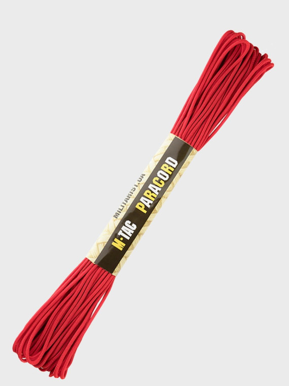M-TAC LINKA PARACORD MINICORD 15M CZERWONA