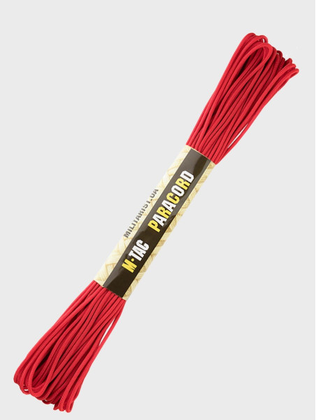 M-TAC LINKA PARACORD MINICORD 15M CZERWONA