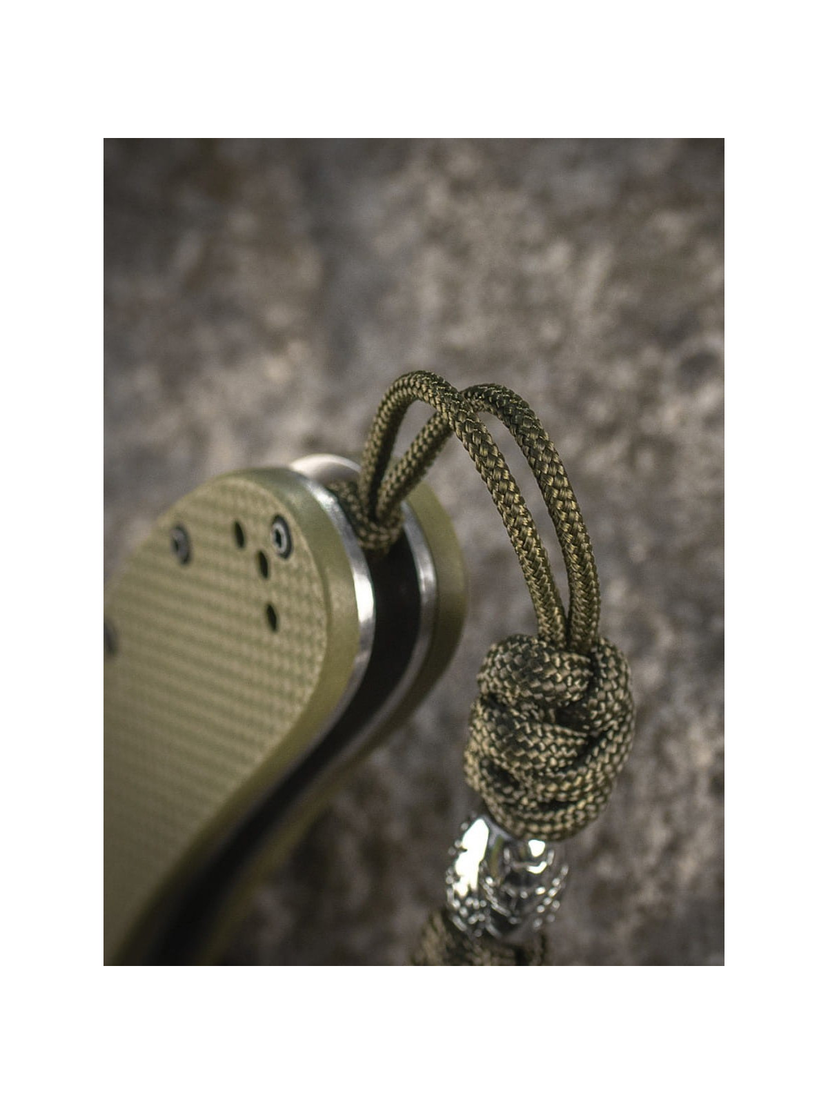 M-TAC Brelok Paracord Zawieszka Zeus Stainless Steel Oliwkowy