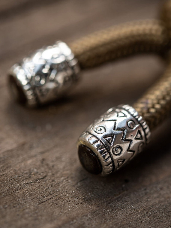M-TAC Brelok Paracord Zawieszka Zeus Stainless Steel Coyote