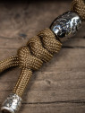 M-TAC Brelok Paracord Zawieszka Zeus Stainless Steel Coyote