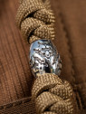 M-TAC Brelok Paracord Zawieszka Zeus Stainless Steel Coyote