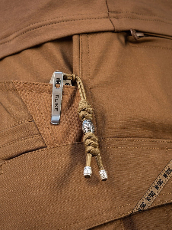 M-TAC Brelok Paracord Zawieszka Zeus Stainless Steel Coyote