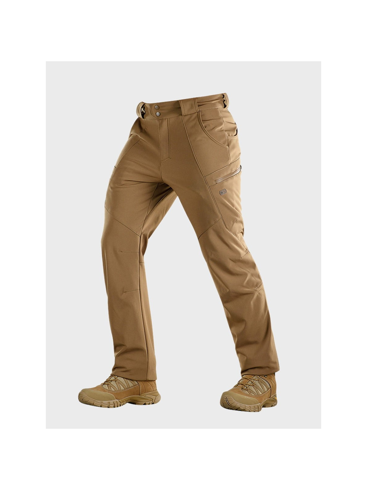 M-TAC SPODNIE SOFTSHELL ZIMOWE COYOTE XXL