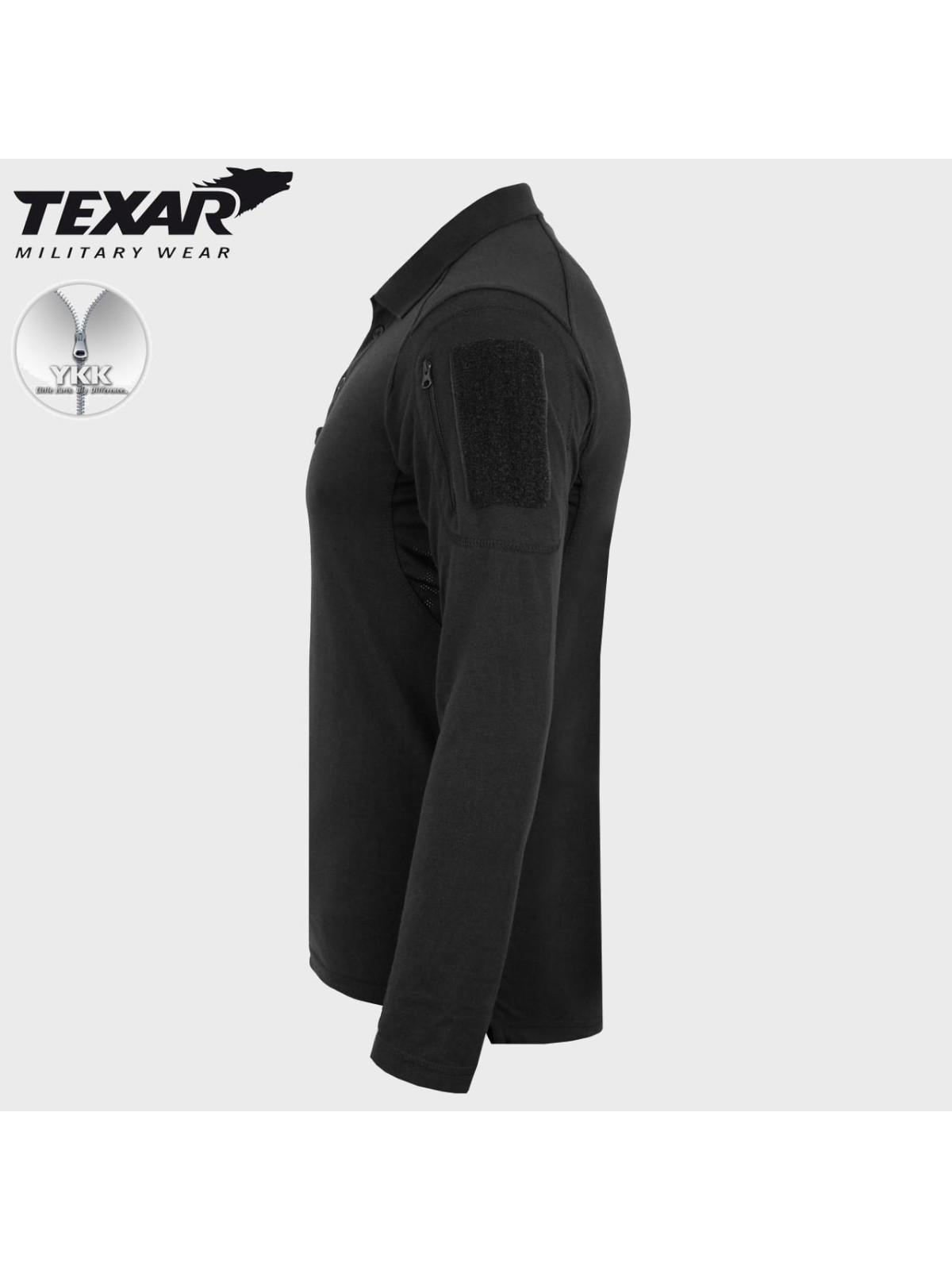 TEXAR BLUZA TAKTYCZNA ELITE PRO CZARNA XXL