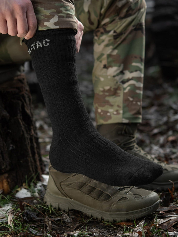 M-TAC Skarpety Zimowe Winter Wool Czarne  44-46