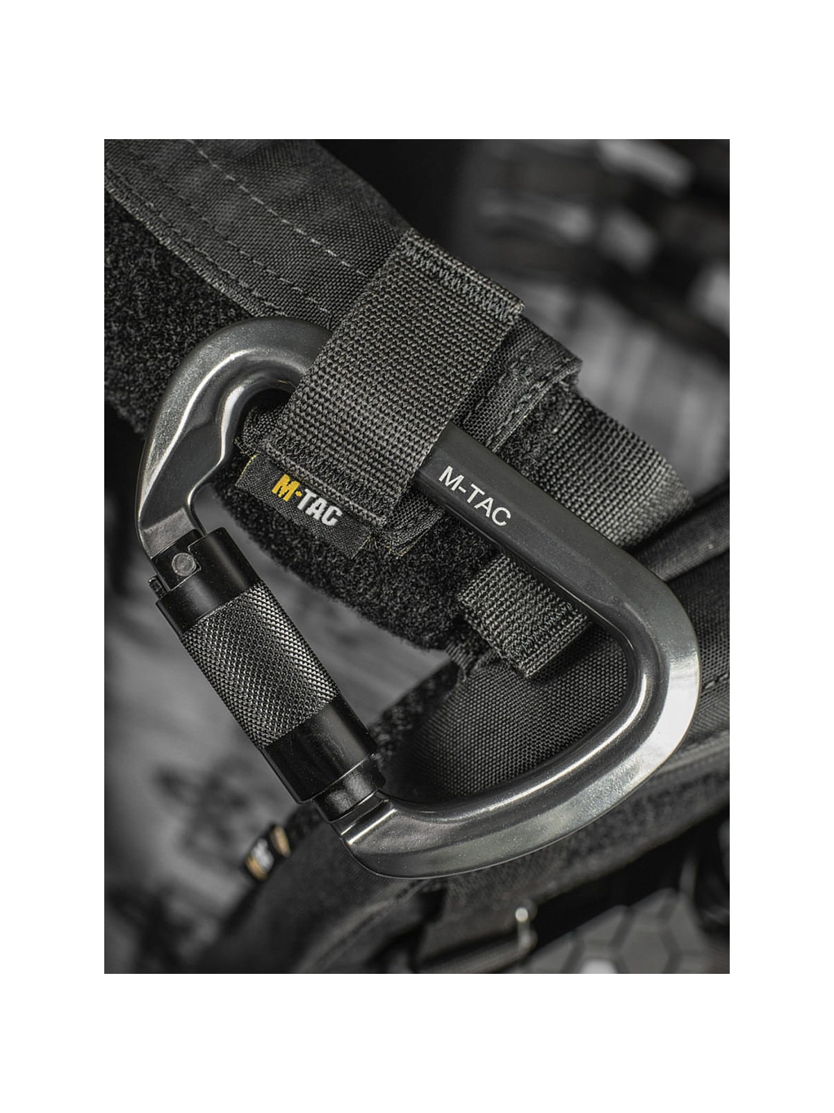 M-TAC KARABIŃCZYK BRELOK 10CM KEY-LOCK CZARNY