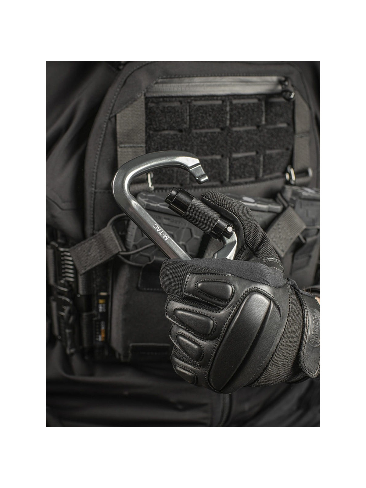 M-TAC KARABIŃCZYK BRELOK 10CM KEY-LOCK CZARNY