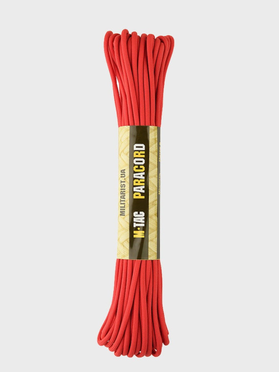 M-TAC LINKA PARACORD 550 TYPE III 15M CZERWONA