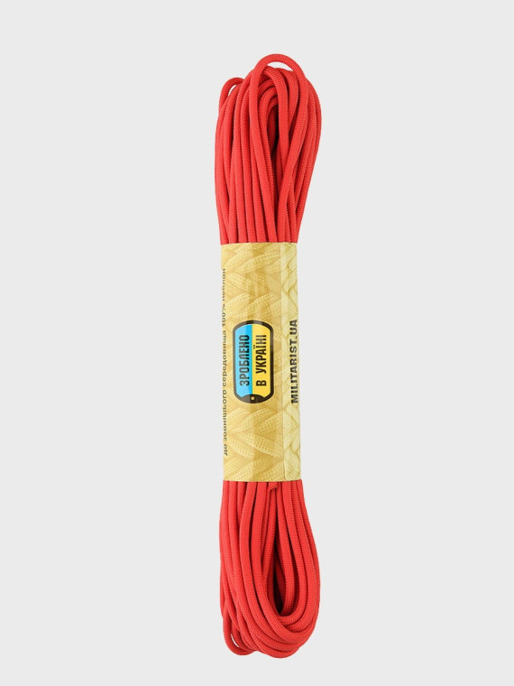 M-TAC LINKA PARACORD 550 TYPE III 15M CZERWONA