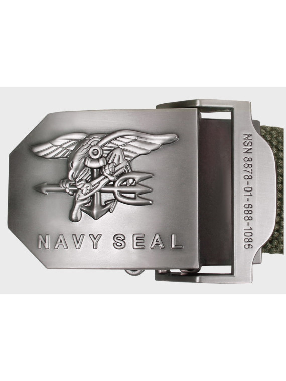 TEXAR PASEK WOJSKOWY PARCIANY NAVY SEAL OLIWKOWY XL