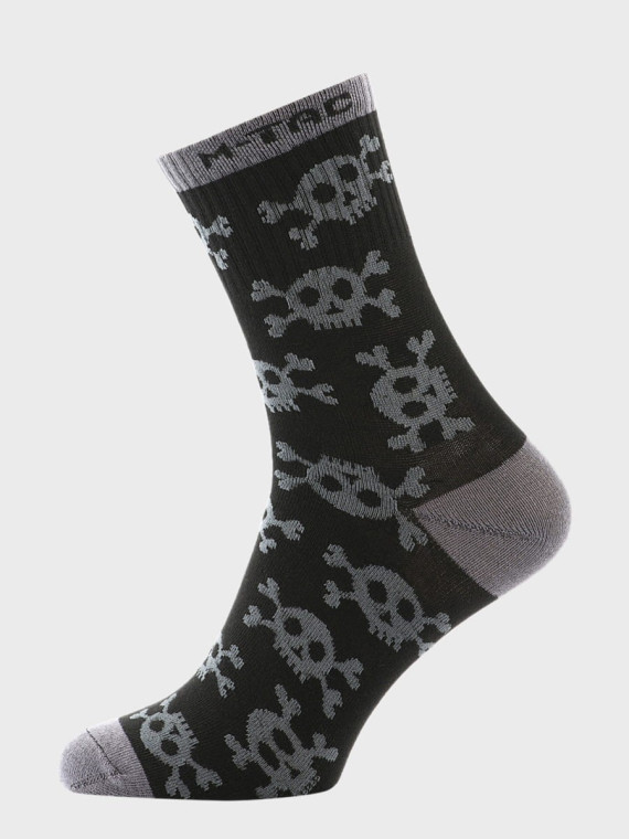 M-TAC SKARPETY LETNIE LEKKIE mk.3 PIRATE SKULL CZARNE 43-46