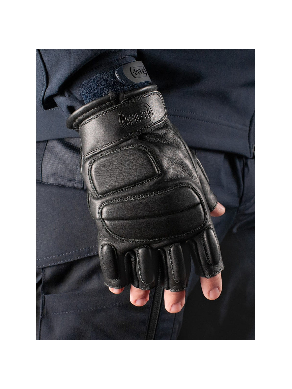 M-TAC RĘKAWICE TAKTYCZNE MĘSKIE BEZ PALCÓW ASSAULT TACTICAL MK.1 CZARNE XXL