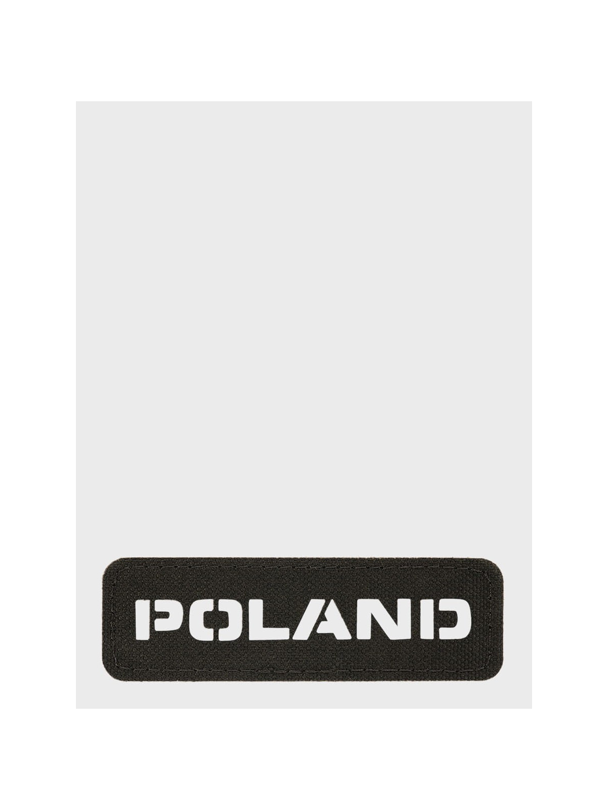 M-TAC Naszywka Poland Laser Cut Rzep 25x80mm Czarna