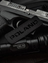 M-TAC Naszywka Poland Laser Cut Rzep 25x80mm Czarna