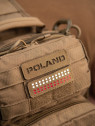 M-TAC Naszywka Poland Laser Cut Rzep 25x80mm Coyote