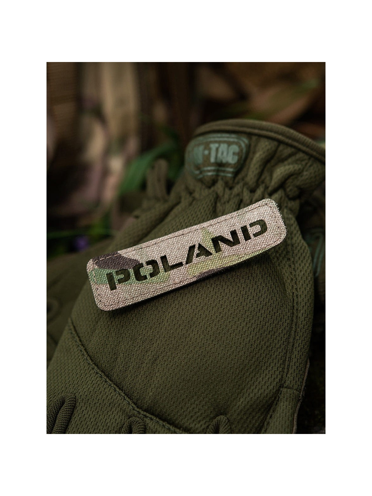 M-TAC Naszywka Poland Laser Cut Rzep 25x80mm Multicam