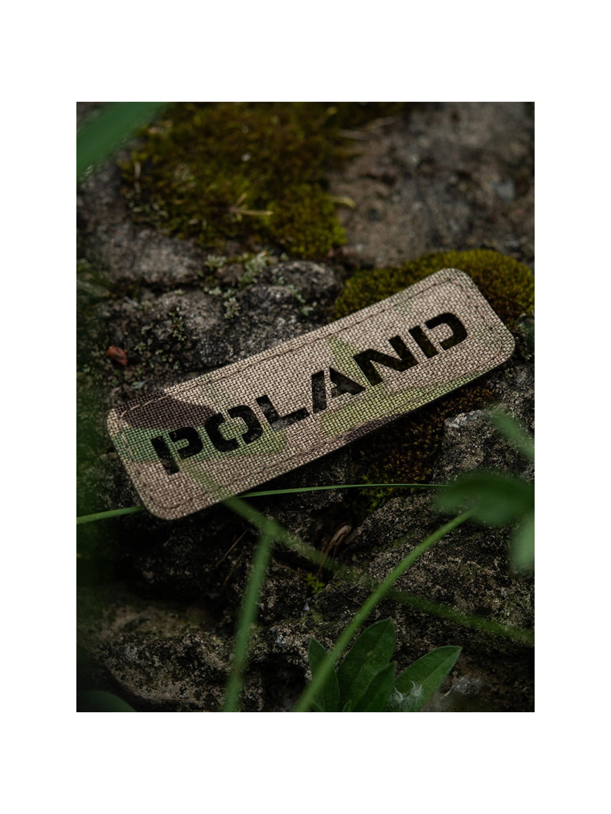 M-TAC Naszywka Poland Laser Cut Rzep 25x80mm Multicam