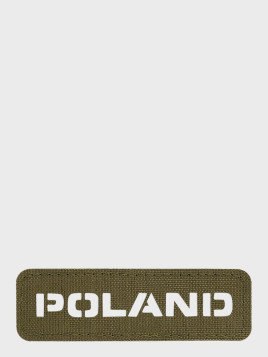 M-TAC Naszywka Poland Laser Cut Rzep 25x80mm oliwkowa