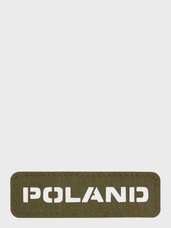 M-TAC Naszywka Poland Laser Cut Rzep 25x80mm oliwkowa