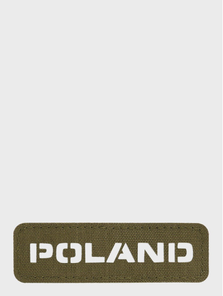 M-TAC Naszywka Poland Laser Cut Rzep 25x80mm oliwkowa