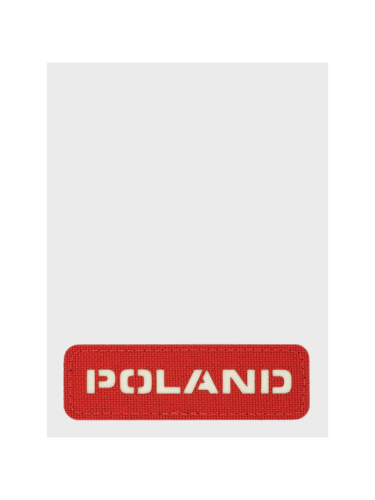 M-TAC Naszywka Poland Laser Cut Rzep 25x80mm Czerwono/biały