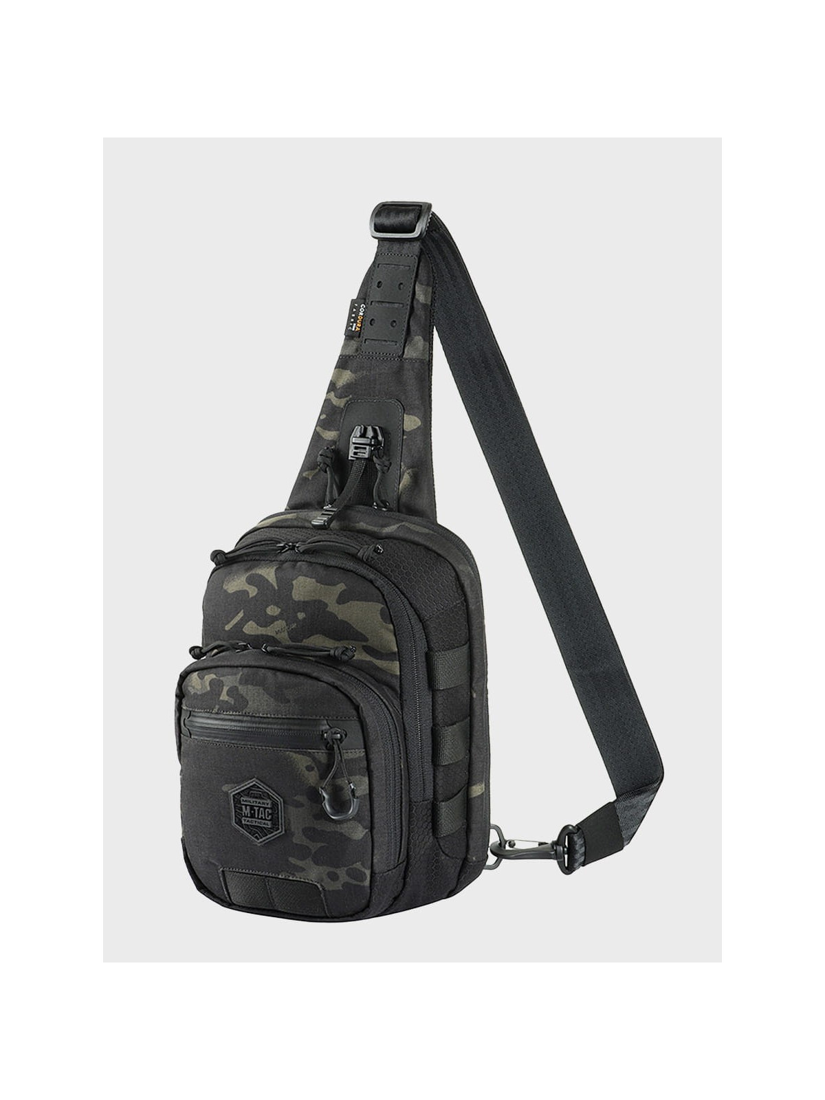 M-TAC PLECAK TORBA NA JEDNO RAMIĘ CROSS SLIM  MULTICAM BLACK