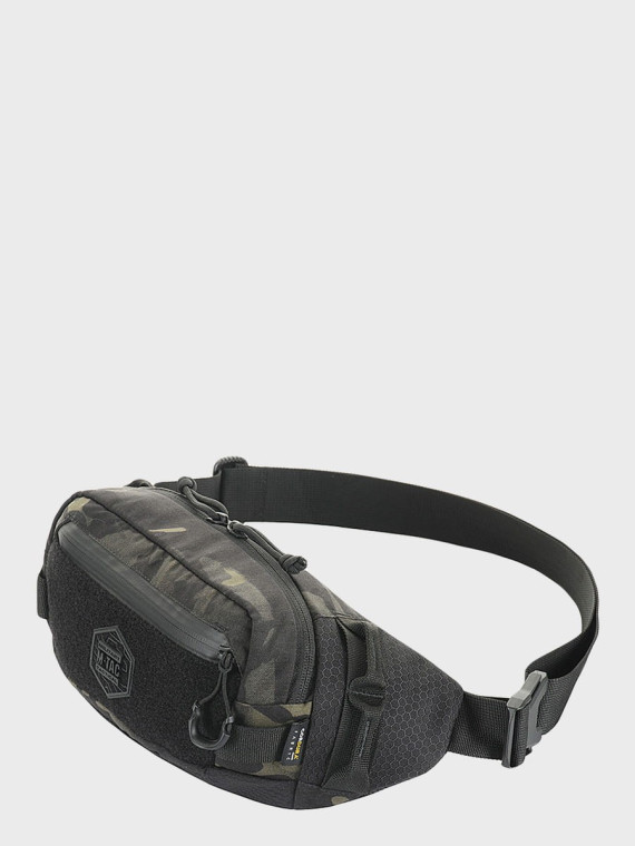 M-TAC Torba Nerka Waist Bag Hex Multicam black/Czarny