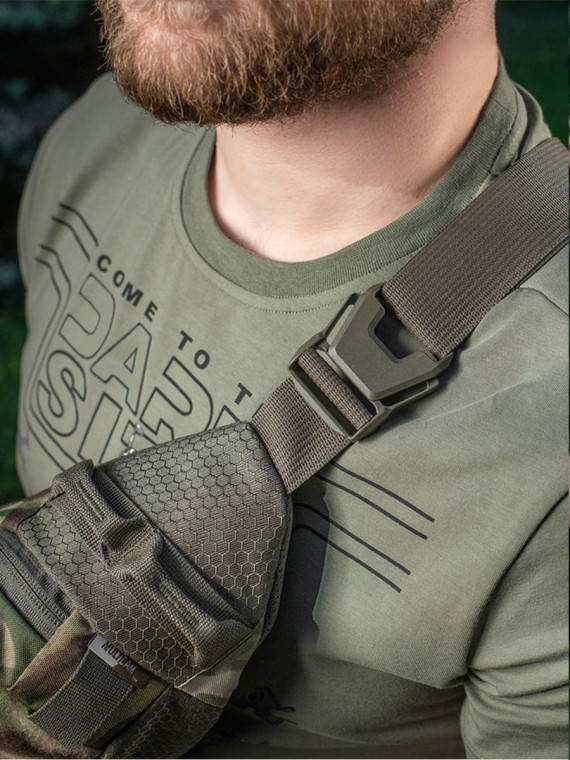 M-TAC Torba Nerka Waist Bag Hex Multicam/oliwkowy