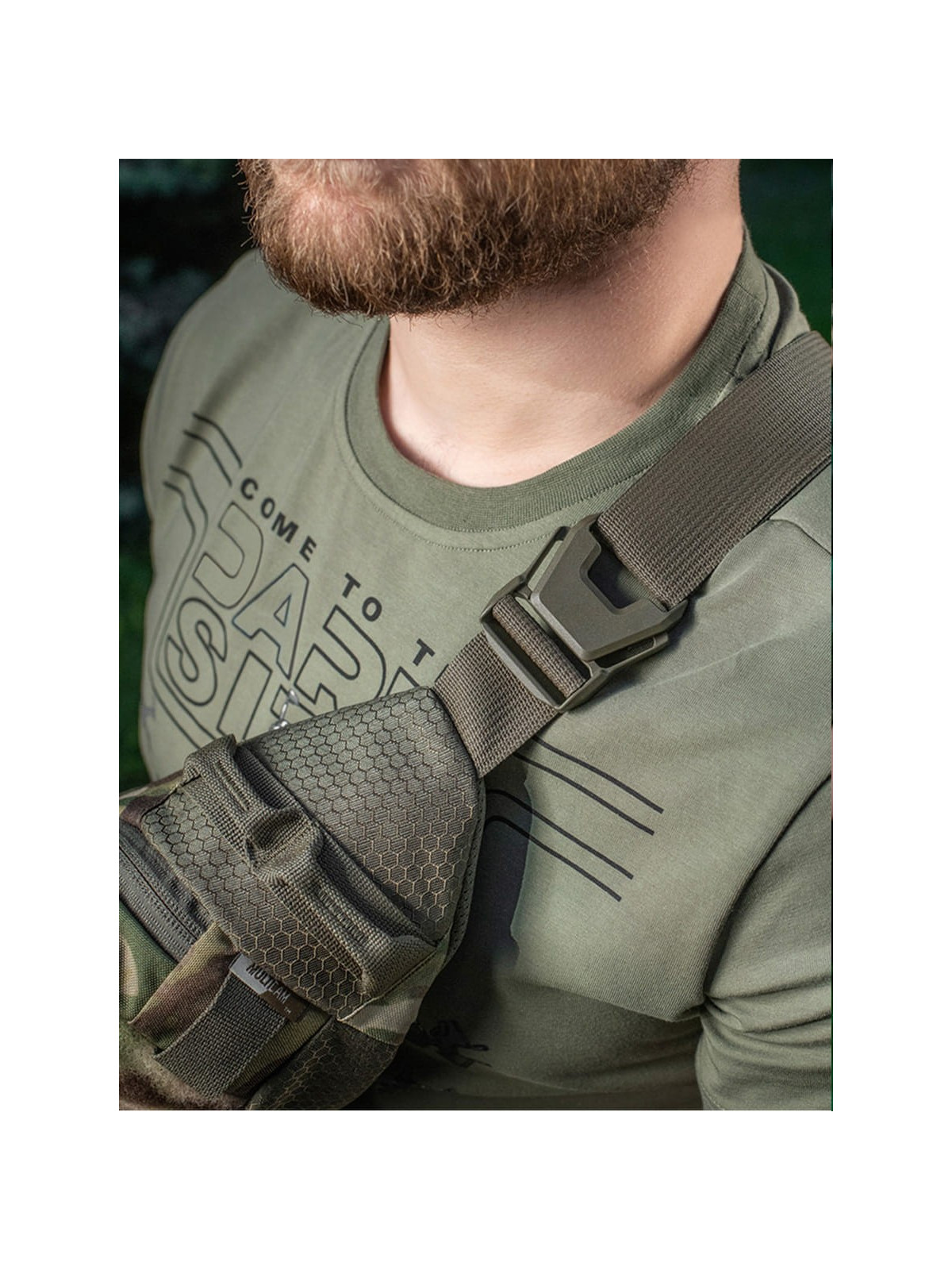 M-TAC Torba Nerka Waist Bag Hex Multicam/oliwkowy