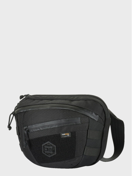 M-TAC Torba Nerka Duża Z Rzepem Sphaera Hex Hardsling Large Czarna