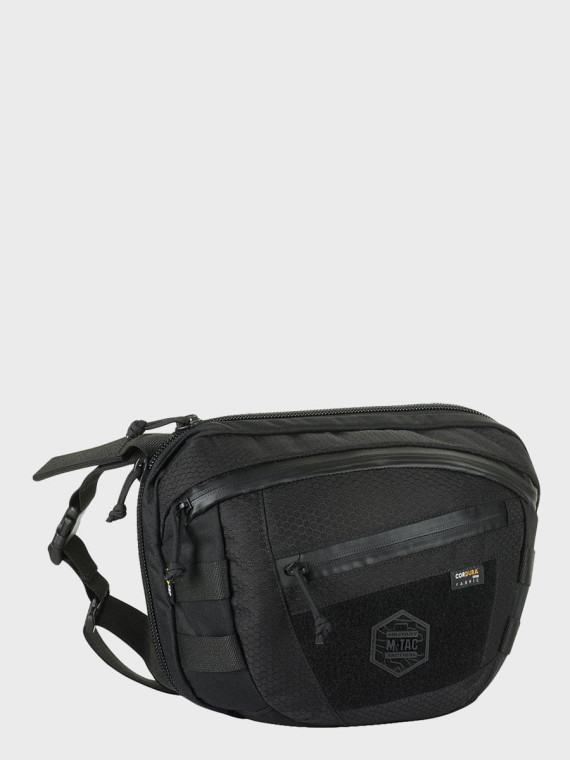 M-TAC Torba Nerka Duża Z Rzepem Sphaera Hex Hardsling Large Czarna