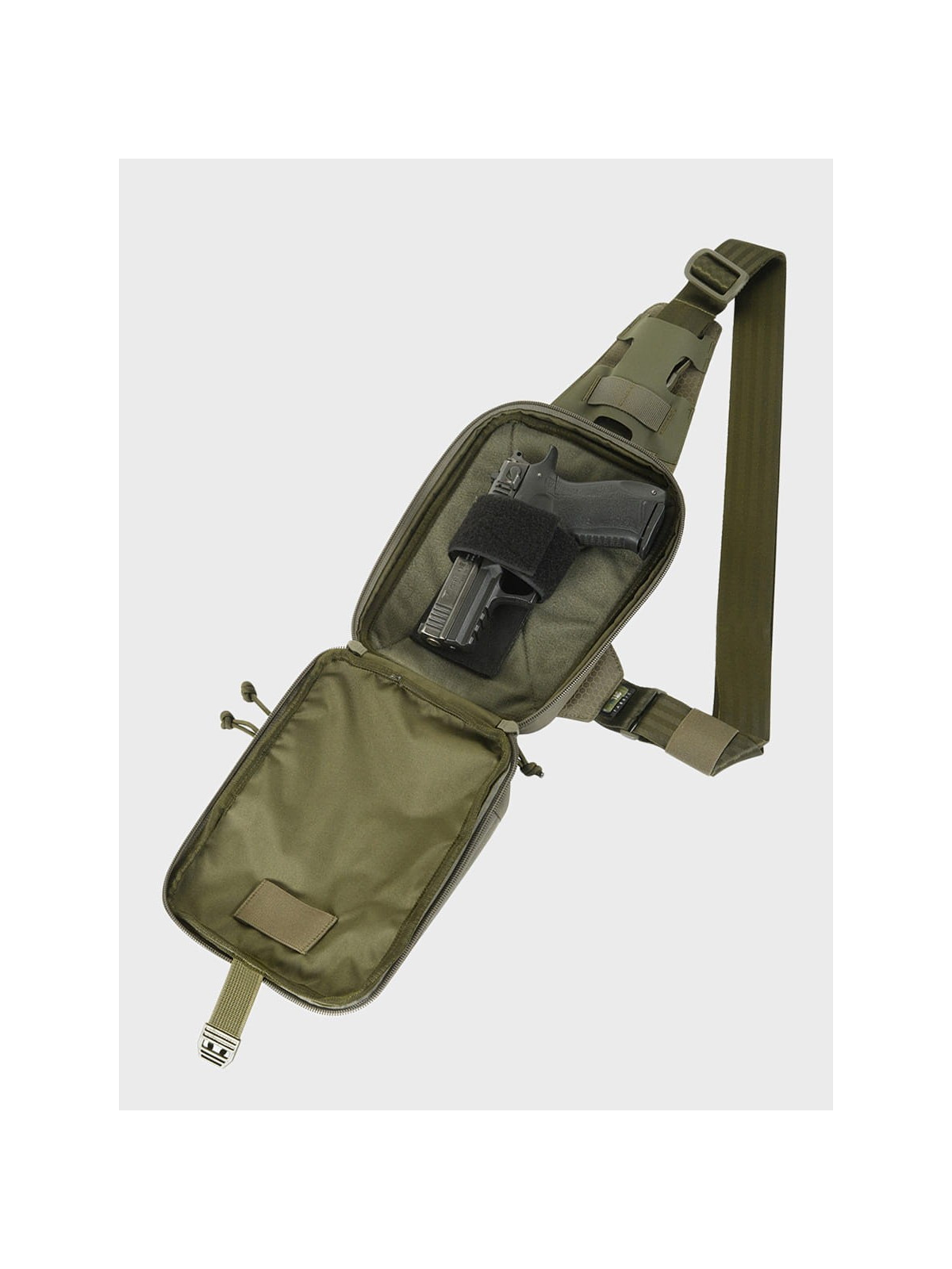 M-TAC Torba na Ramię Saszetka Elite Sling Pistol Hex Rzep oliwkowa