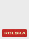 M-TAC Naszywka Polska Laser Cut Rzep 25x80mm Czerwono-fluoroscencyjna