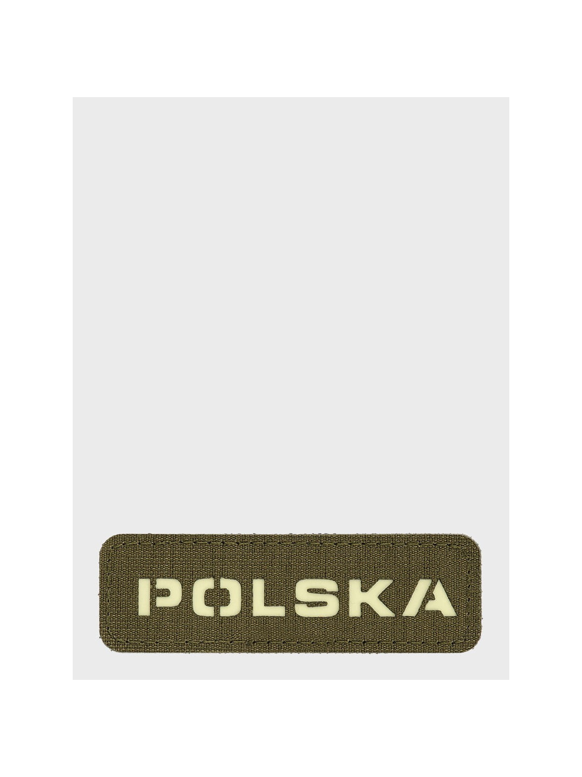 M-TAC Naszywka Polska Laser Cut Rzep 25x80mm OLIWKOWA fluorescencyjna